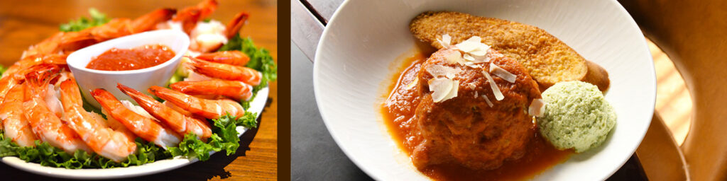 Shrimp & Meatball