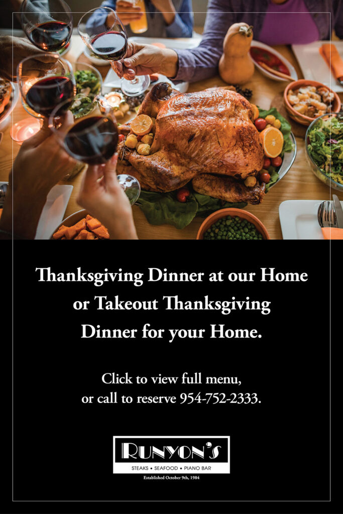 Thanksgiving at Runyon's